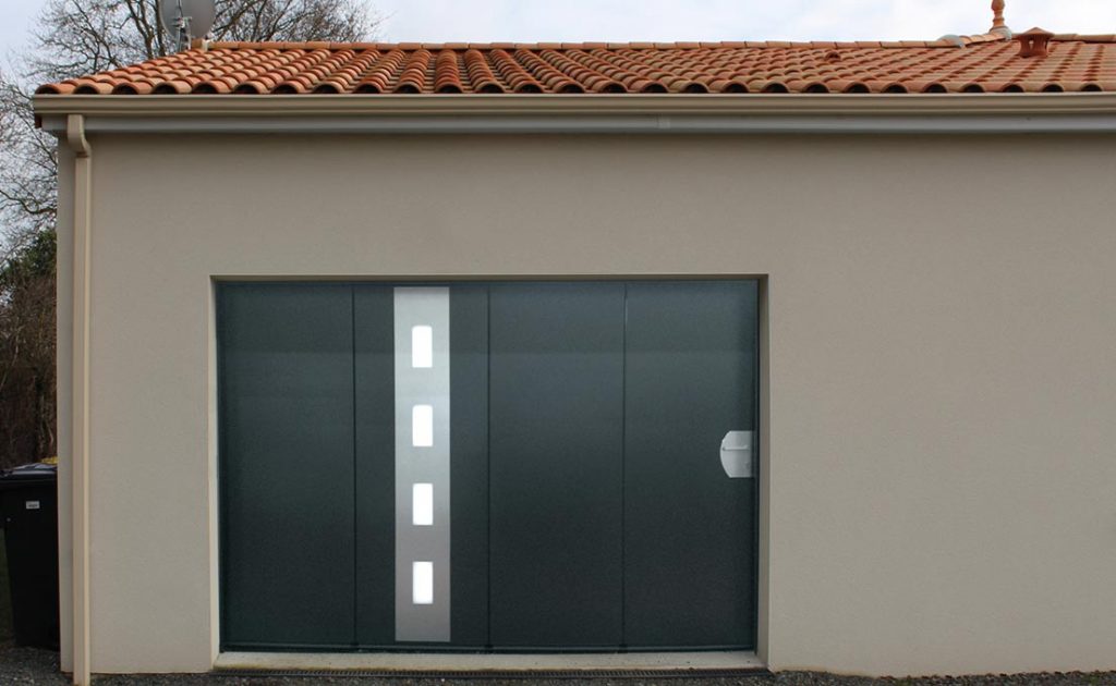 Circée - Porte de garage acier