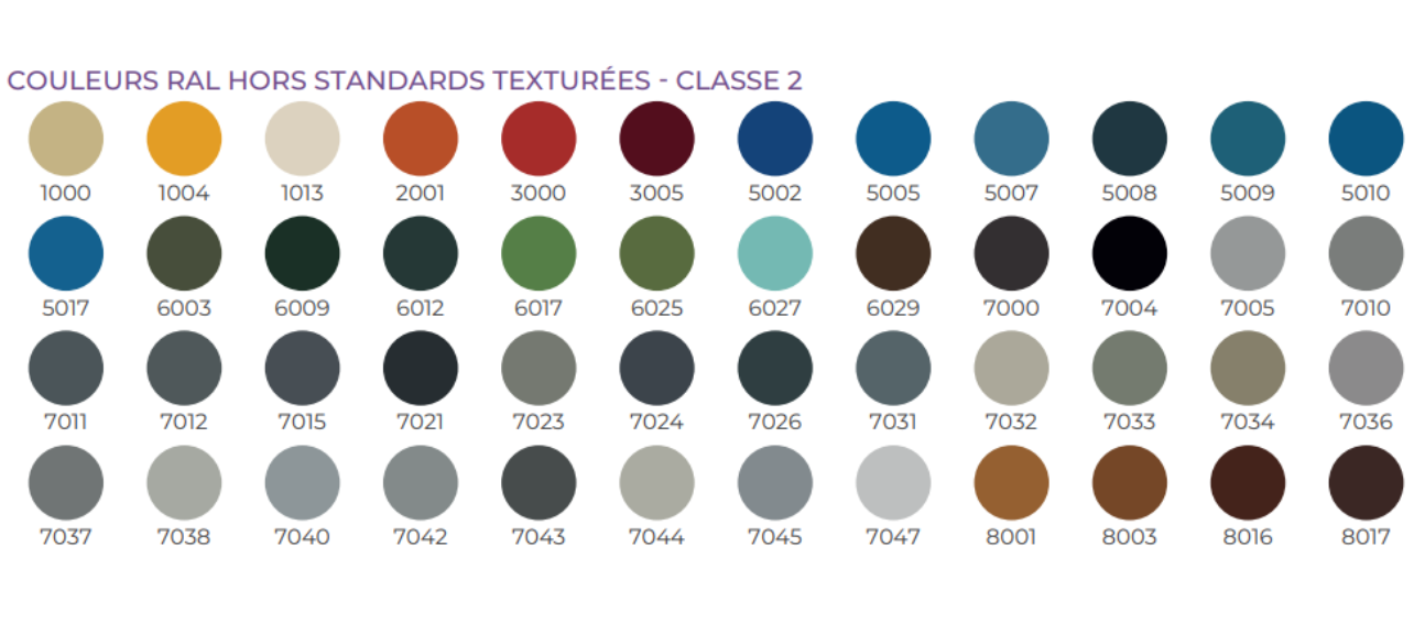 artemis-alate-nuancier-couleurs-ral-hors-standard-texturées-classe2