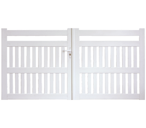 portail pvc ajouré bassia - Sothoferm