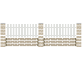 clôture en pvc - barbat - Sothoferm