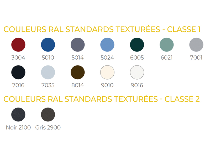 couleurs-RAL-standards-texturees-volet-battant-aluminium-mistral-solaire-avec-bati